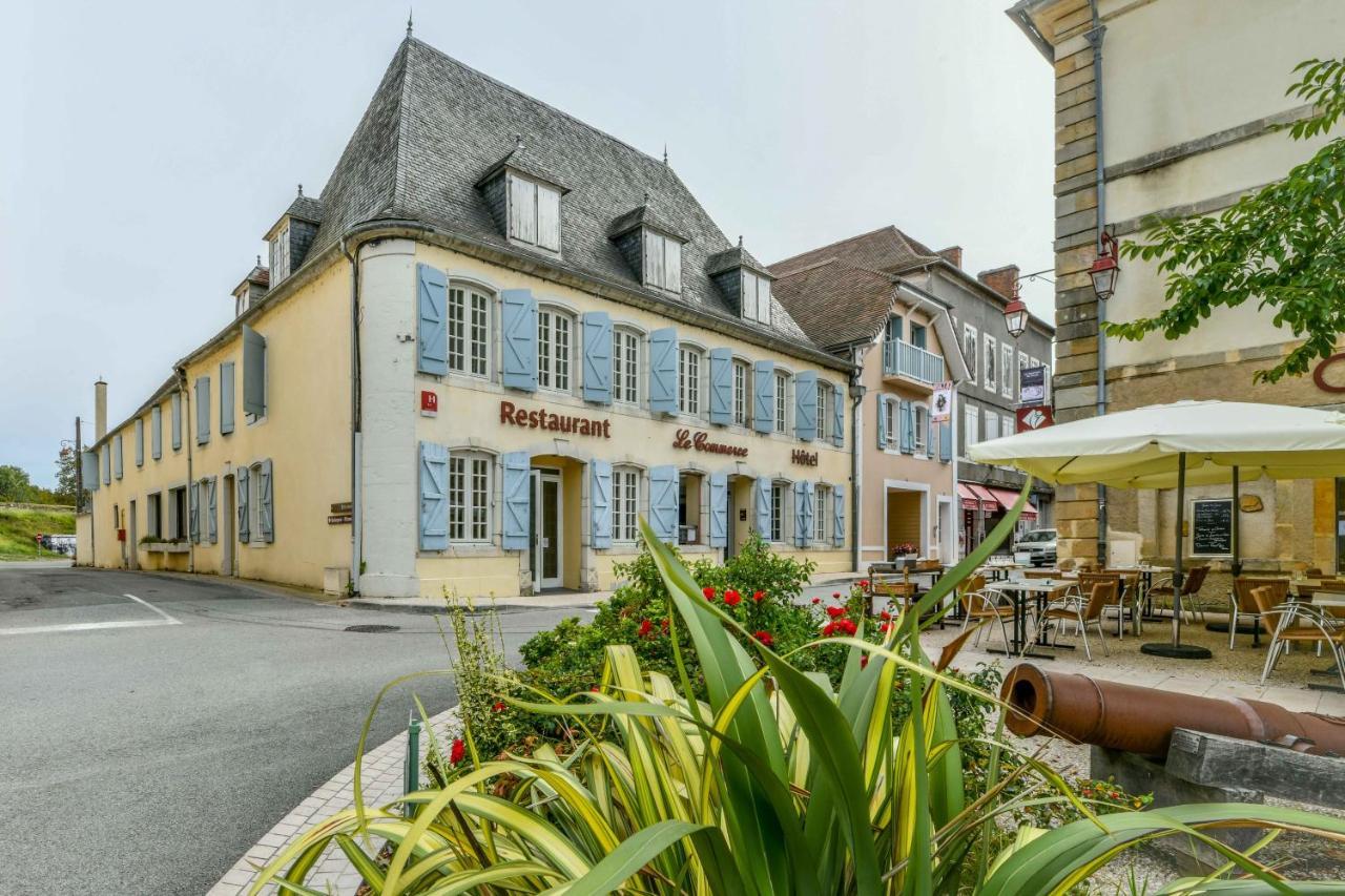 Logis Hotel Le Commerce Navarrenx Zewnętrze zdjęcie